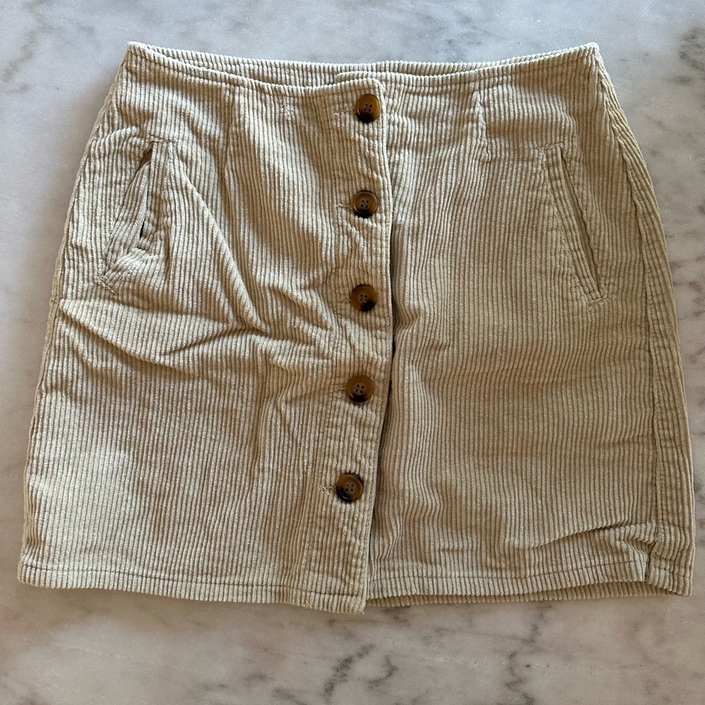 Corduroy Skirt